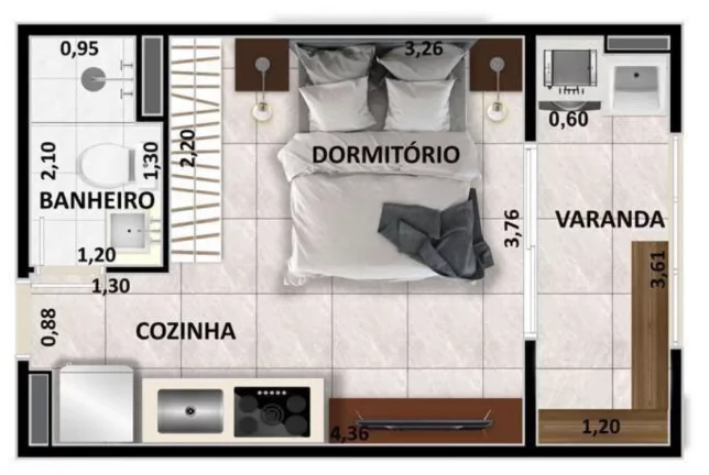 Imagem APARTAMENTO RESIDENCIAL em São Paulo - SP, Vila Parque Jabaquara