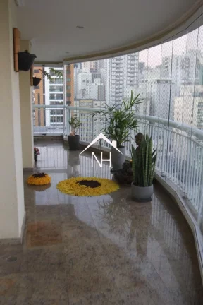 Imagem Apartamento de 205m na Região da Avenida Paulista com 4 dormitórios (3 suítes), Varanda, 4 vagas, Academia, Salão de Festas, Playdround.