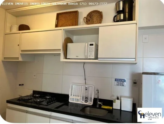 Imagem APARTAMENTO 1/4 VISTA MAR 48 METROS COM INFRA ANDAR MÉDIO COM O CONFORTO NO CORAÇÃO DE AMARALINA E UMA VAGA 