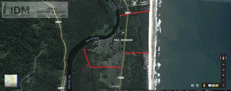 Imagem 400.000 m² com 500 m de frente ao Mar em Ilhéus - BA