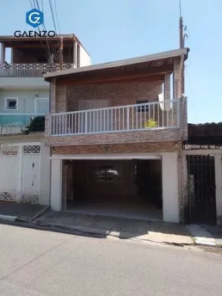 Imagem Sobrado a venda, 3 dormitórios (2 suítes), 4 vagas, Jd das Flores