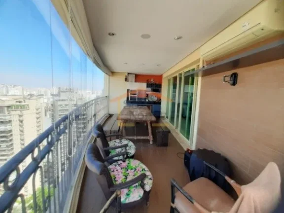 Imagem Apartamento alto padrão, 3 dormitórios, sendo 3 suítes, 1 delas máster; todas com sacada, sala a...