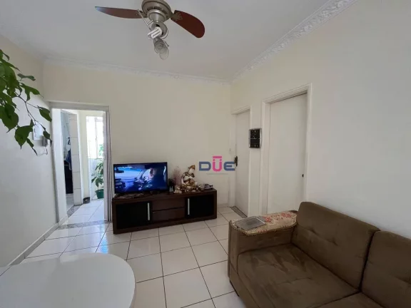 Imagem Apartamento com 2 dormitórios no 1° andar excelente localização, pertinho do Assai à venda, 76 m² por R$ 360.000 - Campo Grande - Santos/SP