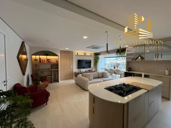 Imagem Apartamento de Luxo no Brooklin Paulista: 2 quartos, 2 suítes, 2 salas, 1 banheiro, 2 vagas, 130m² - São Paulo-SP