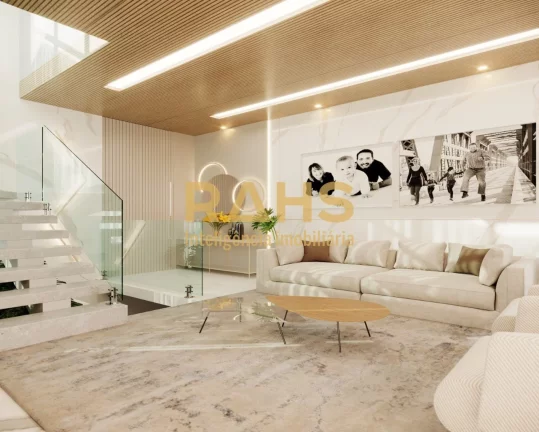 Imagem Excelente casa em condomínio fechado Quinte Essence à venda no bairro Vila Nova em Joinville. Mode...