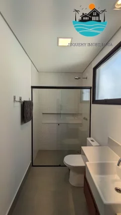 Imagem Juquehy Aluguel Anual, Aluguel Temporada, casa com 4 quartos, a 150M da praia, piscina privativa, área gourmet - máx.12 pessoas | Juquehy Imobiliária
