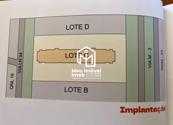 Imagem QNM 33 Splendido Ceilândia Sul 1 Quarto 1 suíte 1 vaga 32m² Lazer Ac Finan FGTS