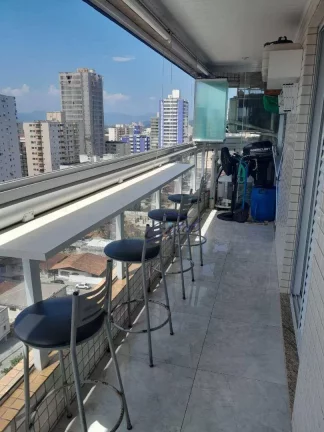 Imagem Apartamento com 2 dormitórios à venda, 86 m² por R$ 580.000,00 - Aviação - Praia Grande/SP