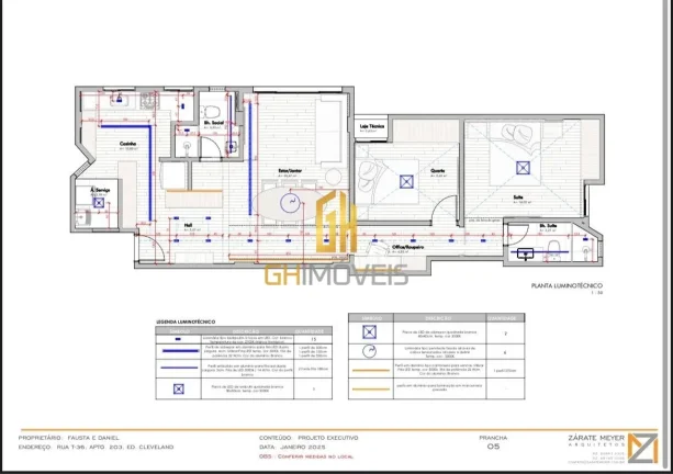 Imagem Apartamento com 2 quartos no Setor Bueno, com 84m² de área privativa, o apartamento possui:

- Sal...