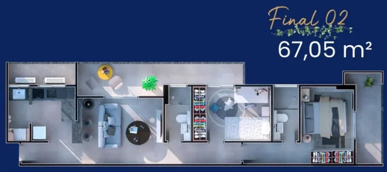 Imagem APARTAMENTO COM 67.05 m² - FORTE - PRAIA GRANDE SP