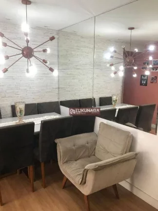 Imagem Apartamento com 3 dormitórios à venda, 62 m² por R$ 405.000,00 - Ponte Grande - Guarulhos/SP