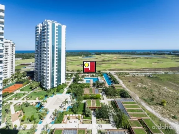 Imagem Vendo 4 sts RISERVA GOLF, Ed., Golf, 381m², frontal, alto, vista espetacular, closets, travertino, 5 banheiros, 4 vagas, golfe, tênis, squash, piscina