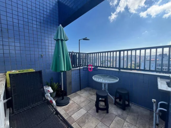 Imagem Cobertura com 3 dormitórios à venda, 138 m² por R$ 680.000,00 - Estuário - Santos/SP