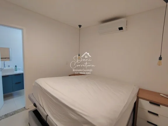 Imagem Imperdível apartamento garden frente mar no Tombo com lazer, 2 quartos, 2 suítes, 2 salas, 3 banheiros, 2 vagas, 150m²!