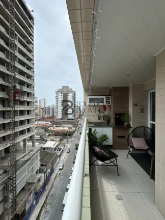 Imagem Apartamento 3 Dormitórios sendo 1 suíte no bairro Guilhermina - Praia Grande