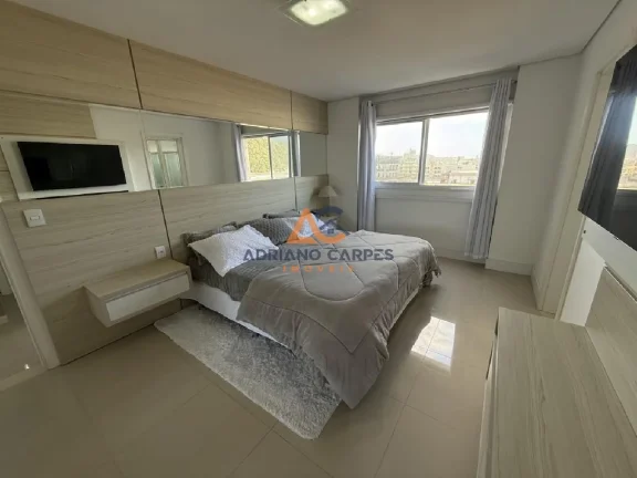Imagem Apartamento Frente Mar todo mobiliado com 3 suítes e 208m² total na Praia do Gravatá em Navegantes a venda pela Imobiliária Adriano Carpes
