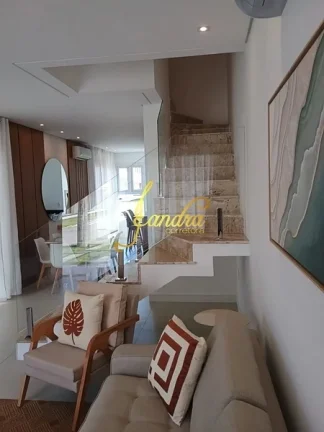 Imagem Maravilhoso sobrado mobiliado e decorado, beira lago condomínio Murano