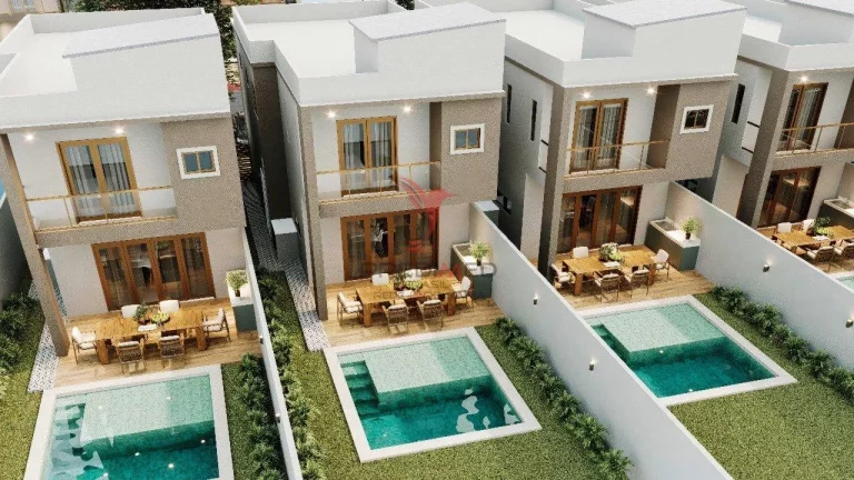 Imagem Lançamento de Casas no Eusébio, Guaribas.Ceará . Duplex com 3 e 4 Suites