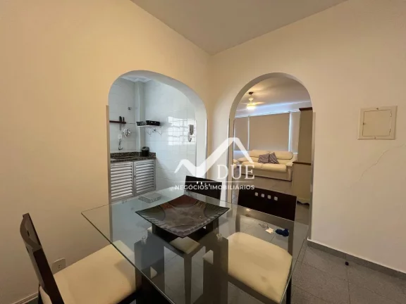 Imagem Apartamento porteira fechada com 1 dormitório à venda, 55 m² por R$ 430.000 - Embaré - Santos/SP