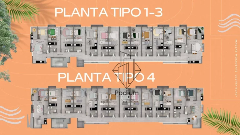 Imagem Flats Studio a 200m da praia de Intermares - FL0470