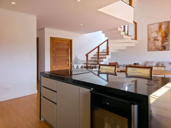 Imagem Casa condomínio fechado Campos do Jordão – 4 suítes, porteira fechada