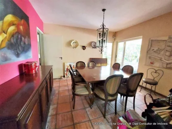 Imagem Linda casa estilo Granja Viana - Térrea e muito verde