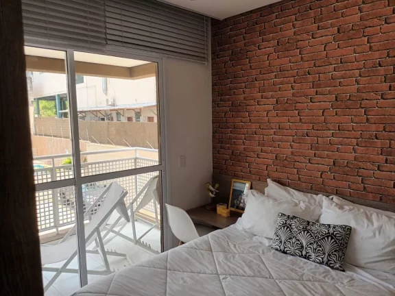 Imagem Apartamento com 1 dormitório para alugar, 35 m² por R$ 3.510,00/mês - Centro - São José dos Campos/SP