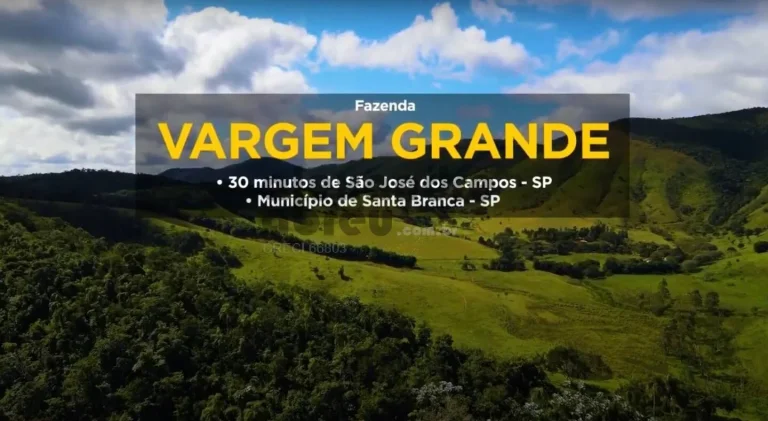 Imagem Fazenda de 1067 alqueires à venda em Santa Branca com 180 nascentes