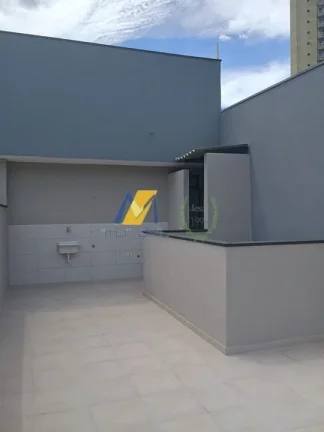 Imagem Cobertura Nova para Alugar com 90m², 2 dormitórios, 1 suíte, 1 sala e 1 vaga!!!