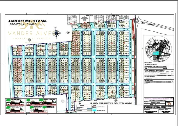 Imagem Área de 268.479m² à venda em Guaíra-PR: projeto de loteamento aprovado e infraestrutura iminente.