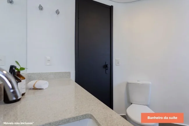 Imagem Apartamento Brooklin - 48M², 1 Dorm, 1 Suíte, 1 Vaga Demarcada, Academia, Piscina.