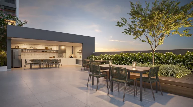 Imagem Auge Resort Tatuapé Residences - Apartamento de 3 quartos com 1 suíte, 2 banheiros, 2 vagas de garagem, 96m² em São Paulo, SP.