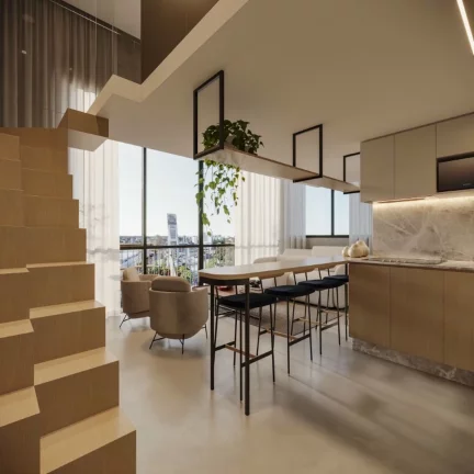 Imagem PLATEIA 19 - Studio de 24m² Próximo ao Shopping Muller : Seu Espaço, Seu Estilo