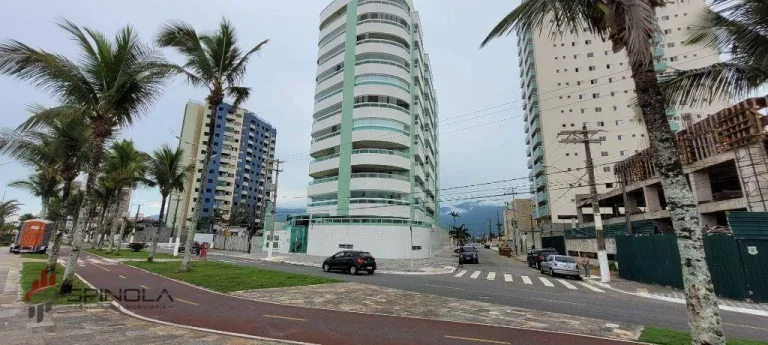Imagem Apartamento com 2 dormitórios à venda, 88 m² por R$ 470.000,00 - Jardim Real - Praia Grande/SP