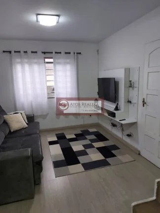 Imagem Excelente Sobrado em Condomínio Fechado com 2 Suítes e 2 Vagas em Jordanópolis - São Paulo por R$550.000