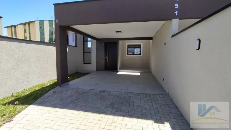 Imagem Casa para Venda em São José dos Pinhais, Pedro Moro, 3 dormitórios, 1 suíte, 3 banheiros, 2 vagas