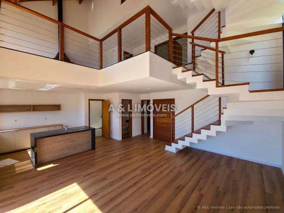 Imagem Residência 4 Suítes Nova com Vista Panorâmica em Condomínio Fechado Capivar