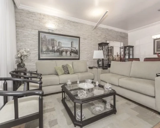 Imagem Apartamento com living para 2 ambientes, 3 dormitórios, sendo 1 suíte, banheiro social, copa-cozin...
