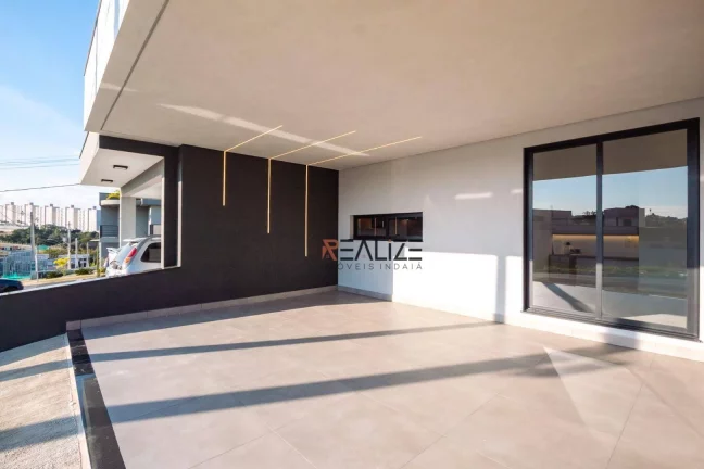 Imagem Casa moderna com 3 dormitórios à venda, 133 m² por R$ 1.230.000 - Condomínio Park Gran Reserve - Indaiatuba/SP