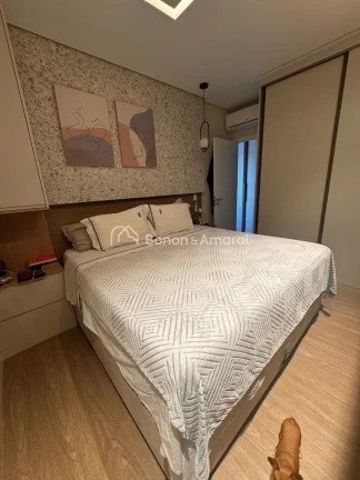 Imagem Apartamento no condomínio Happy Patriani, localizado na Vila Industrial em Campinas. 75m² com 2 su...