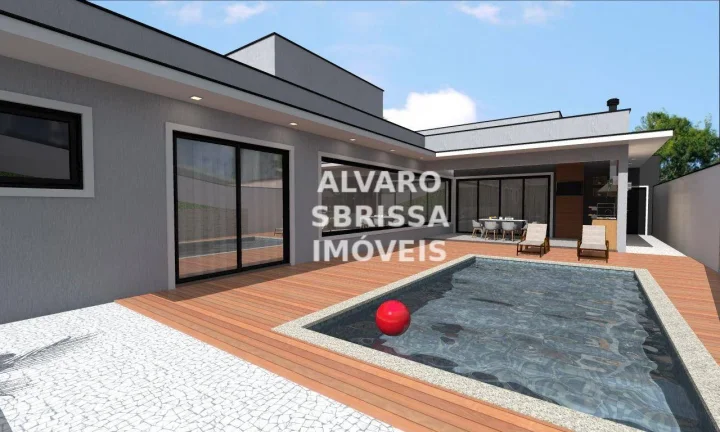 Imagem Excelente casa à venda com 3 suítes no Condomínio Villas do Golf em Itu SP