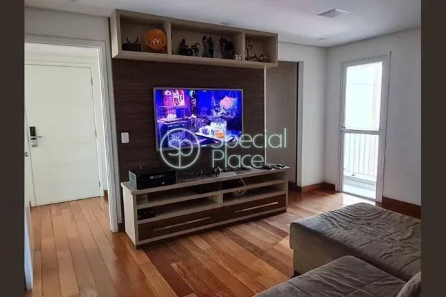 Imagem Apartamento muito bem localizado, próximo à Berrini. Condomínio com lazer completo. Hall privativ...