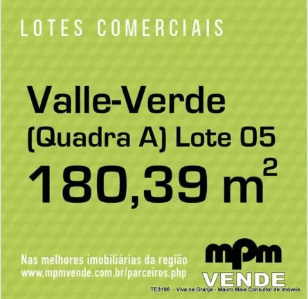 Imagem Lotes COMERCIAIS - RESERVA do Loteador, últimas unidades! ÓTIMA LOCALIZAÇÃO