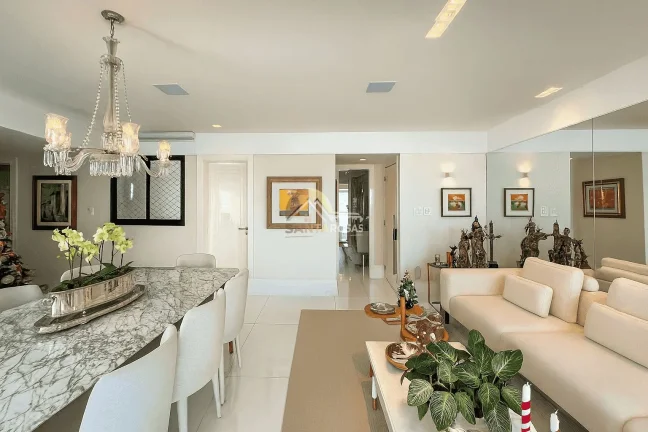 Imagem Apartamento de Luxo na Graça: 108m² nascente, vista mar, porteira fechada, 2 suítes, sala de TV, 3