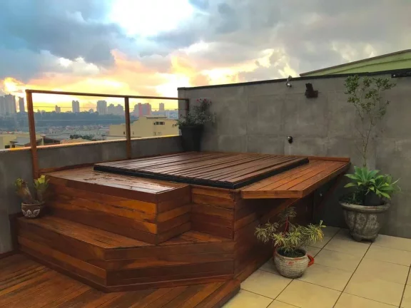 Imagem Cobertura com 2 dormitórios à venda, 174 m² por R$ 689.000,00 - Vila Metalúrgica - Santo André/SP