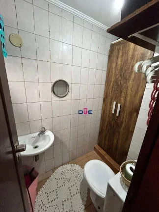 Imagem Apartamento com 3 dormitórios à venda, 127 m² por R$ 950.000,00 - Pompéia - Santos/SP