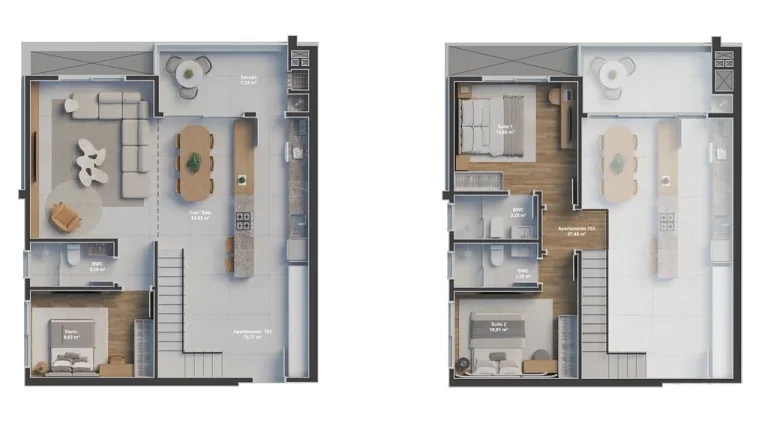 Imagem Apartamento 2 Dormitórios para venda em Florianópolis - SC