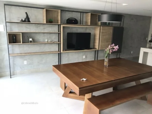 Imagem Lindo apto todo mobiliado (planejados em todos os quartos), com 03 quartos e mais um transformado em...