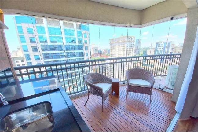 Imagem Apartamento duplex mobiliado 1 suíte 1 vaga na Vila Olímpia