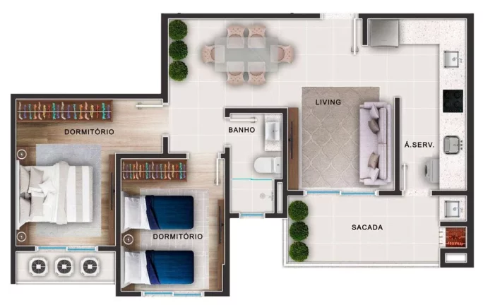 Imagem Apartamento à venda no bairro São Vicente - Itajaí/SC